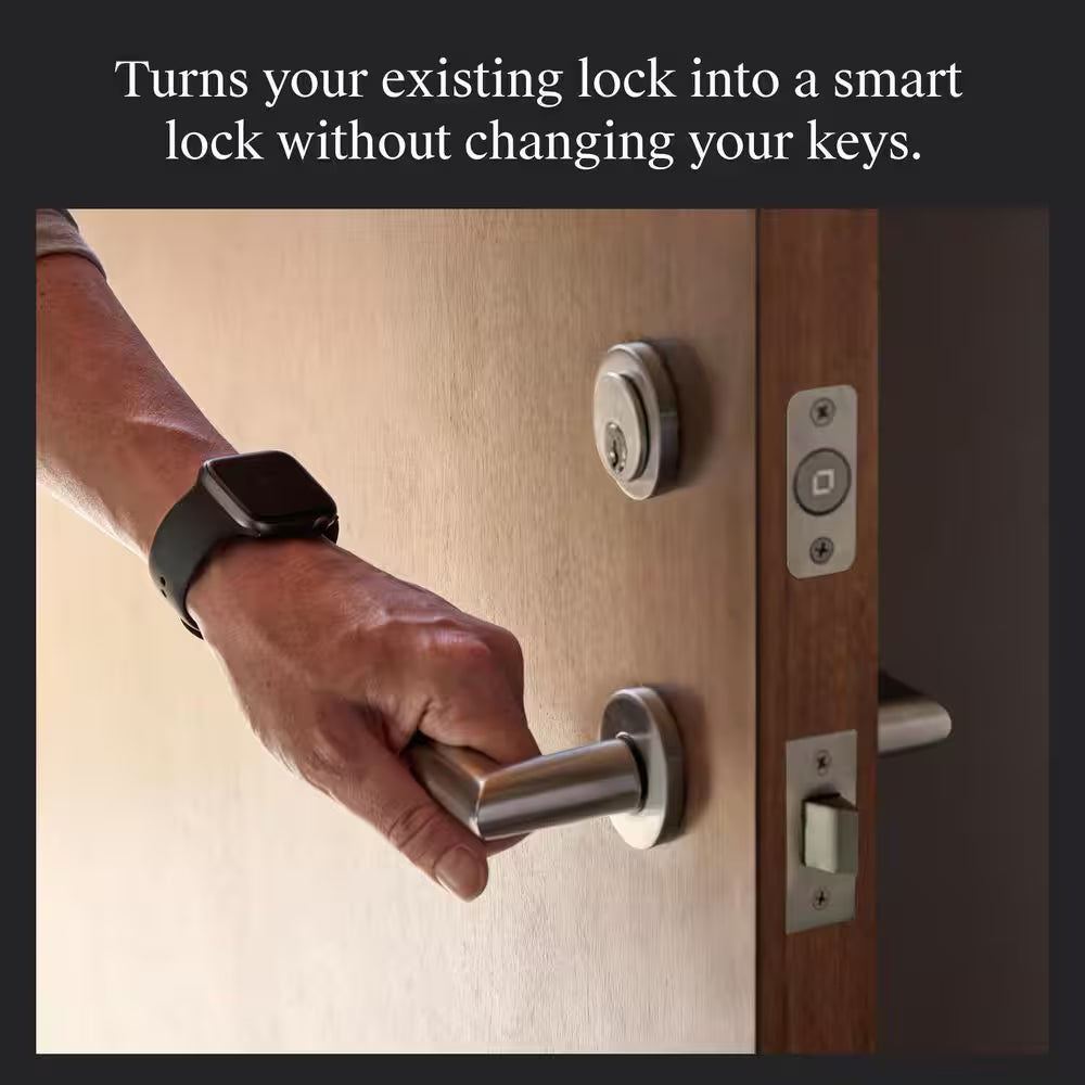 Bolt (Wi-Fi) Smart Lock Single Cylinder Deadbolt with Remote Access via App, Works with Apple, Alexa, Google